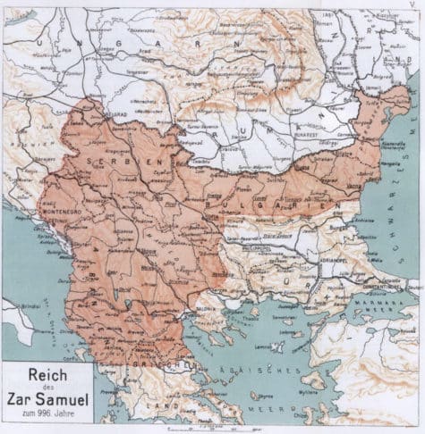 Granice Samuilove države