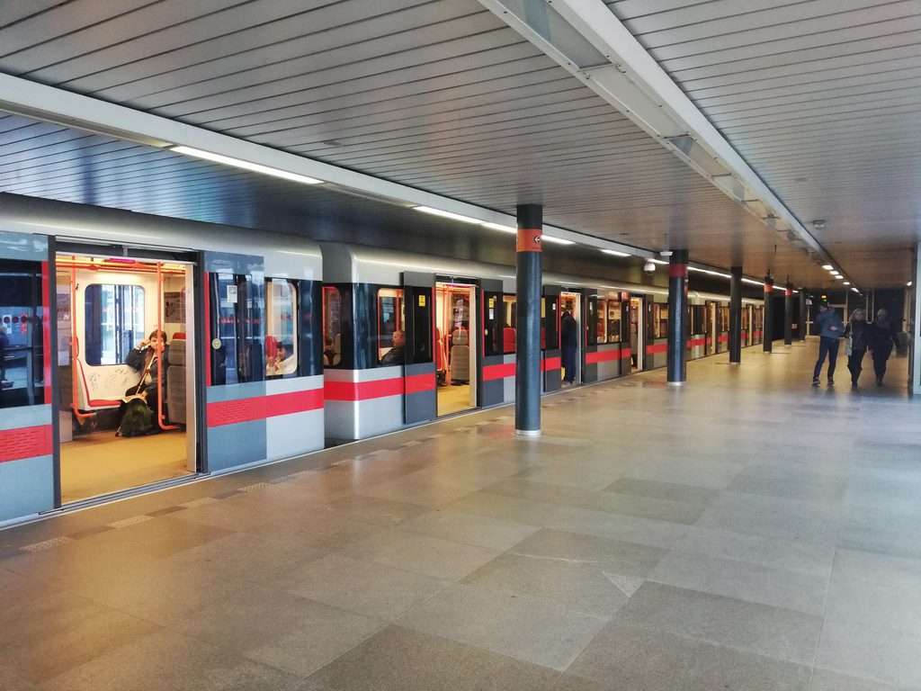 Stanica metroa u centru Praga