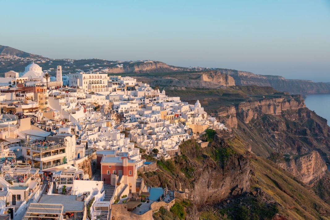 santorini-pejzaž